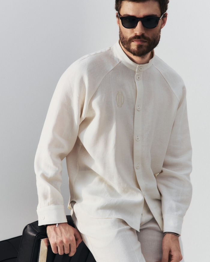 Ivory Linen Shirt