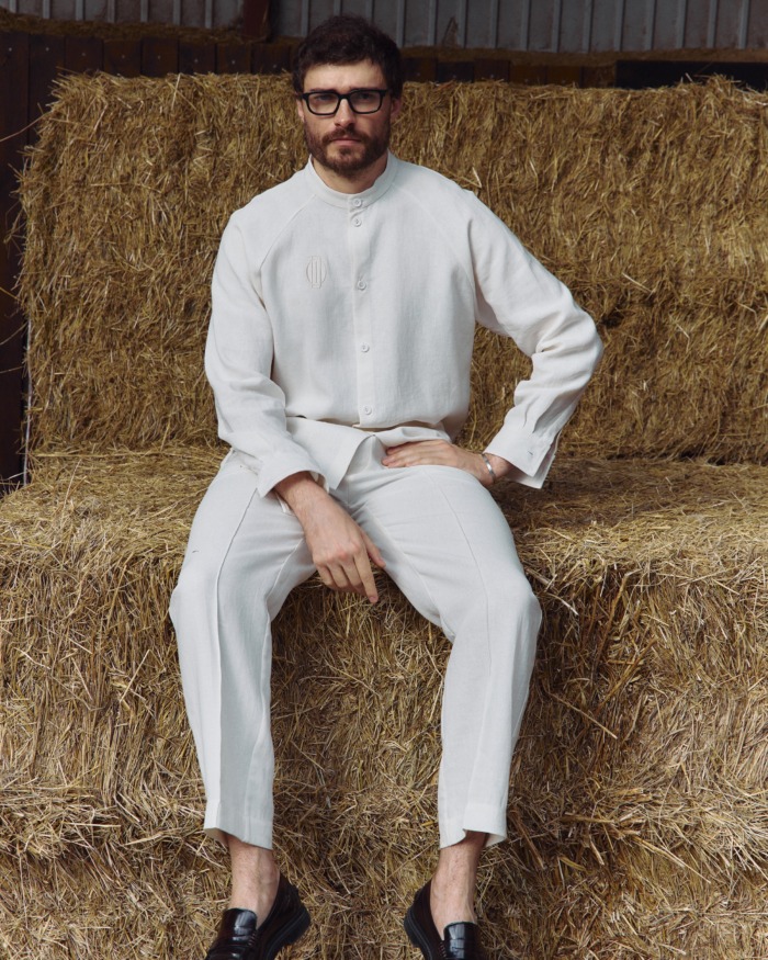 Ivory Linen Shirt