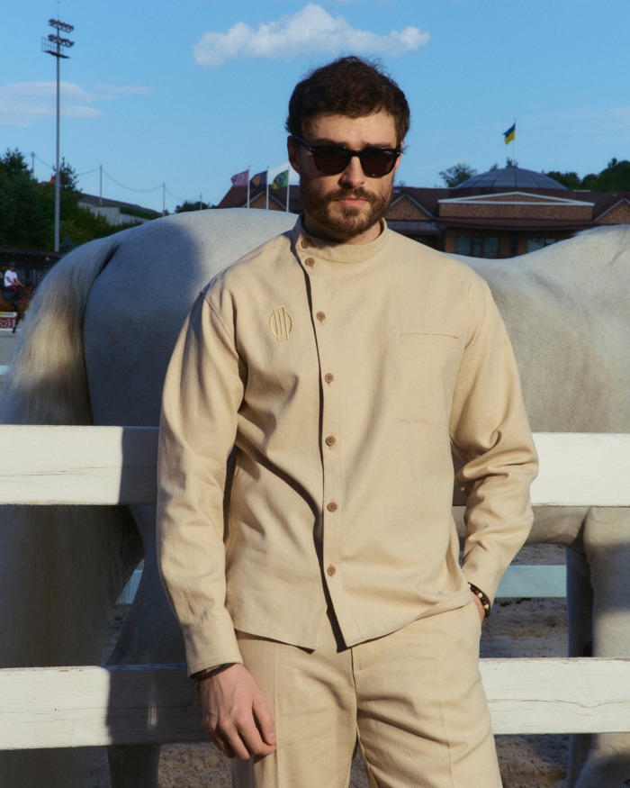 Sand Linen Trousers